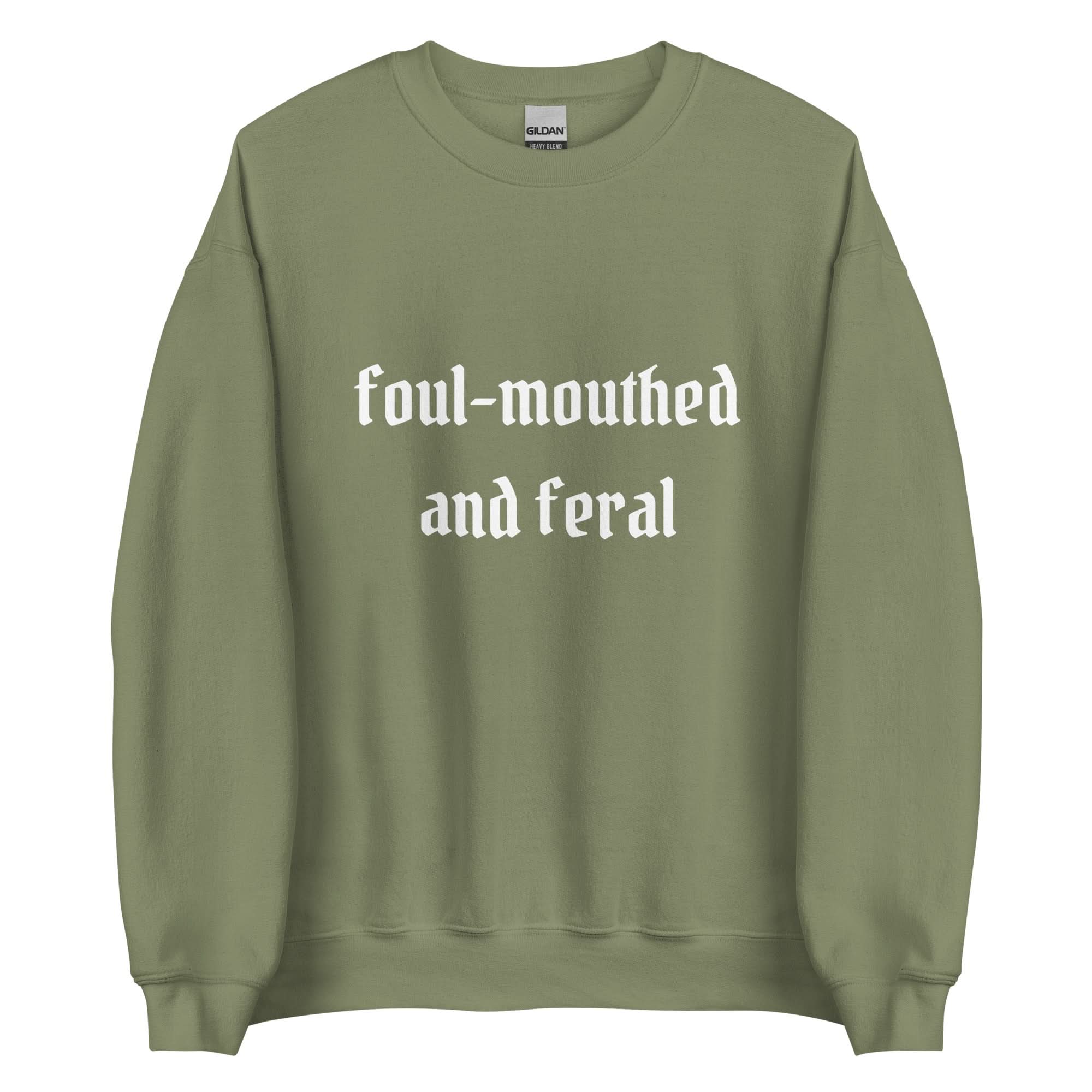 Foul-Mouthed and Feral Crewneck - Image 11