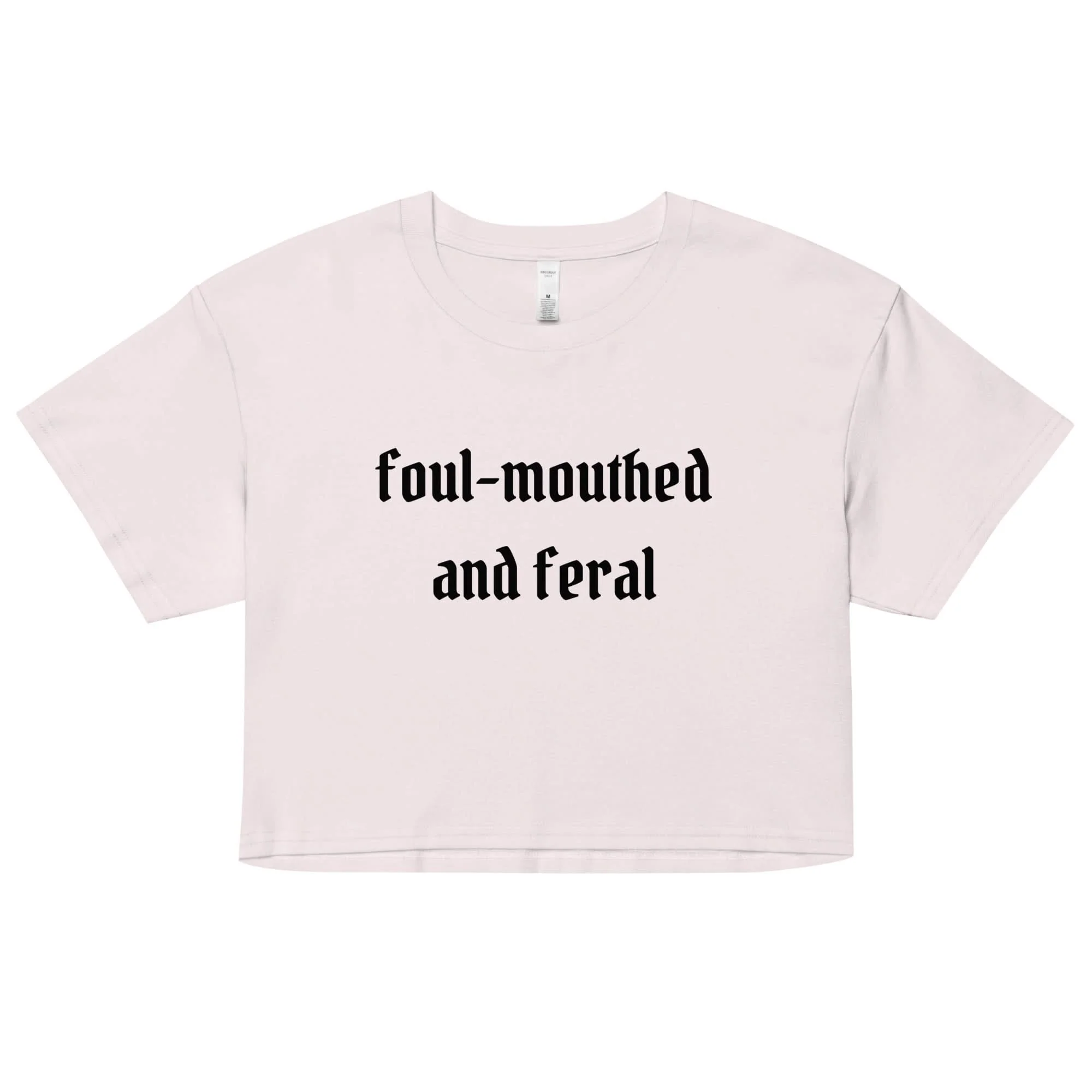 Foul-Mouthed and Feral Crop Top - Image 6