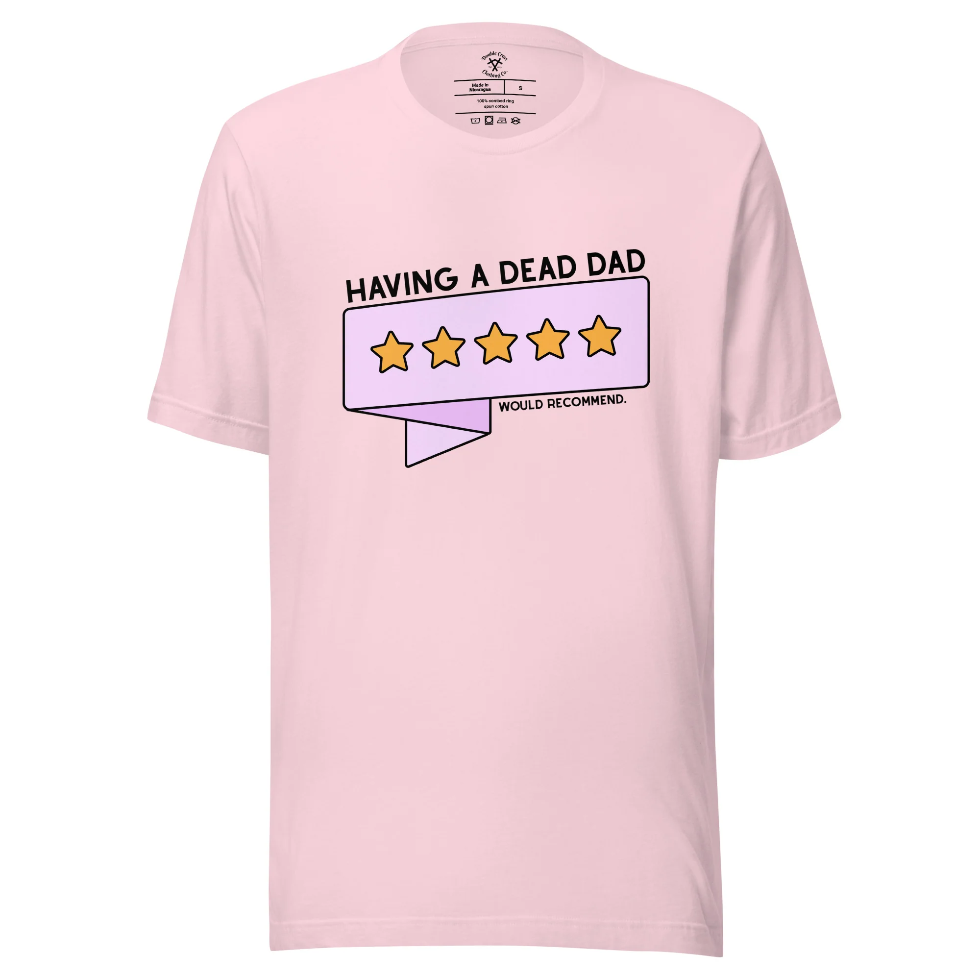 Having A Dead Dad 5 Stars T-Shirt - Image 4
