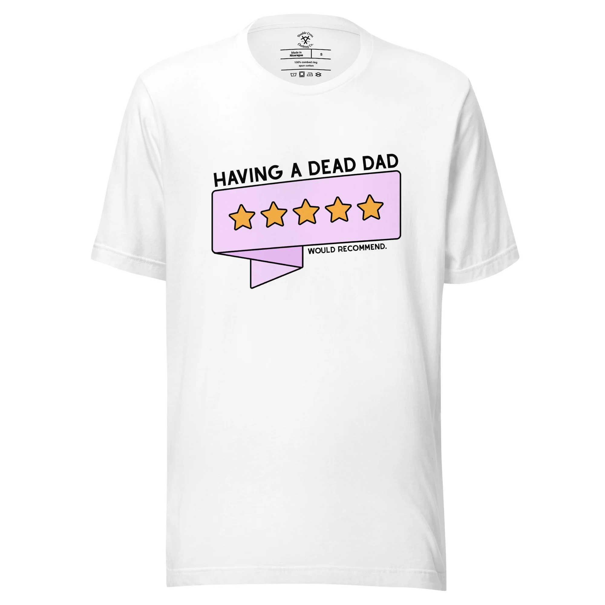 Having A Dead Dad 5 Stars T-Shirt - Image 6