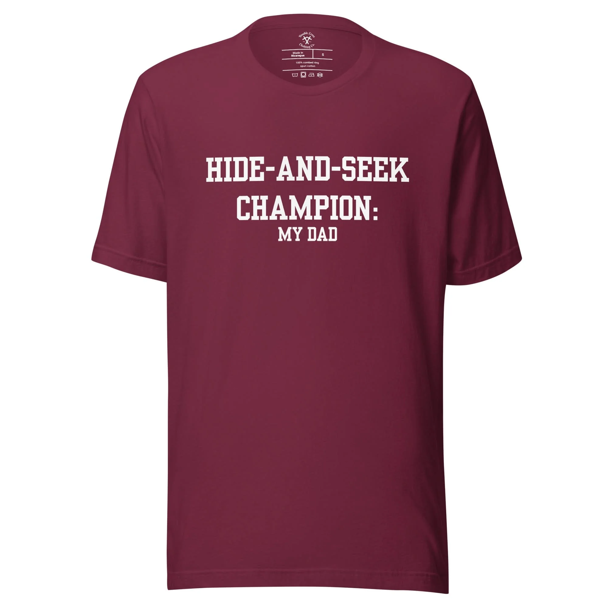 Hide and Seek Champion Dad T-Shirt - Image 3
