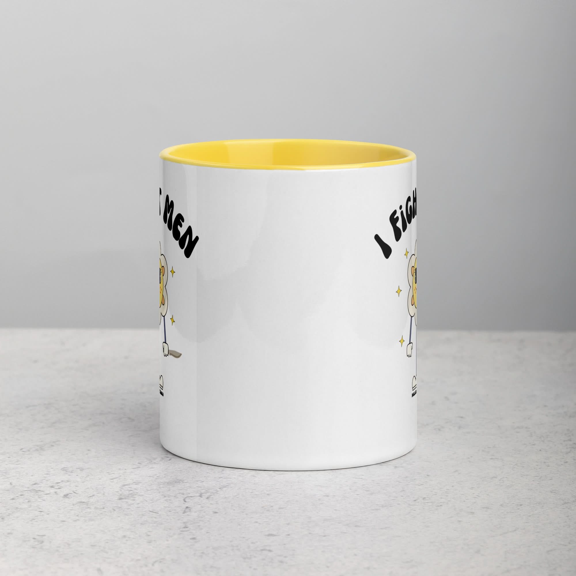 I Fight Men Mug - Image 11