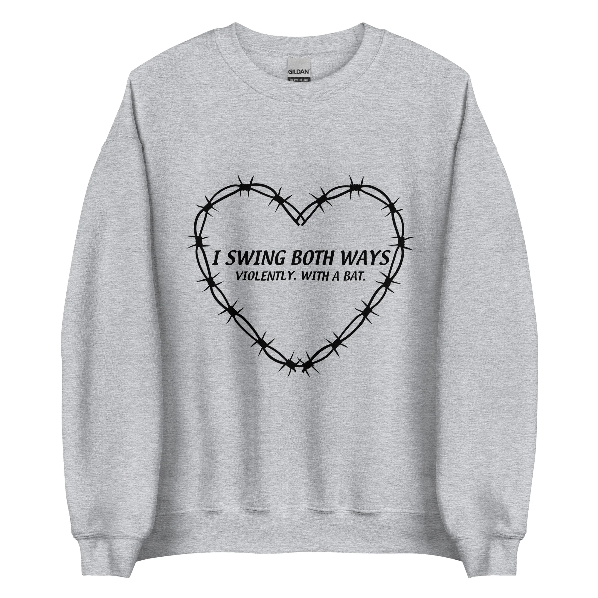 I Swing Both Ways Crewneck - Image 3