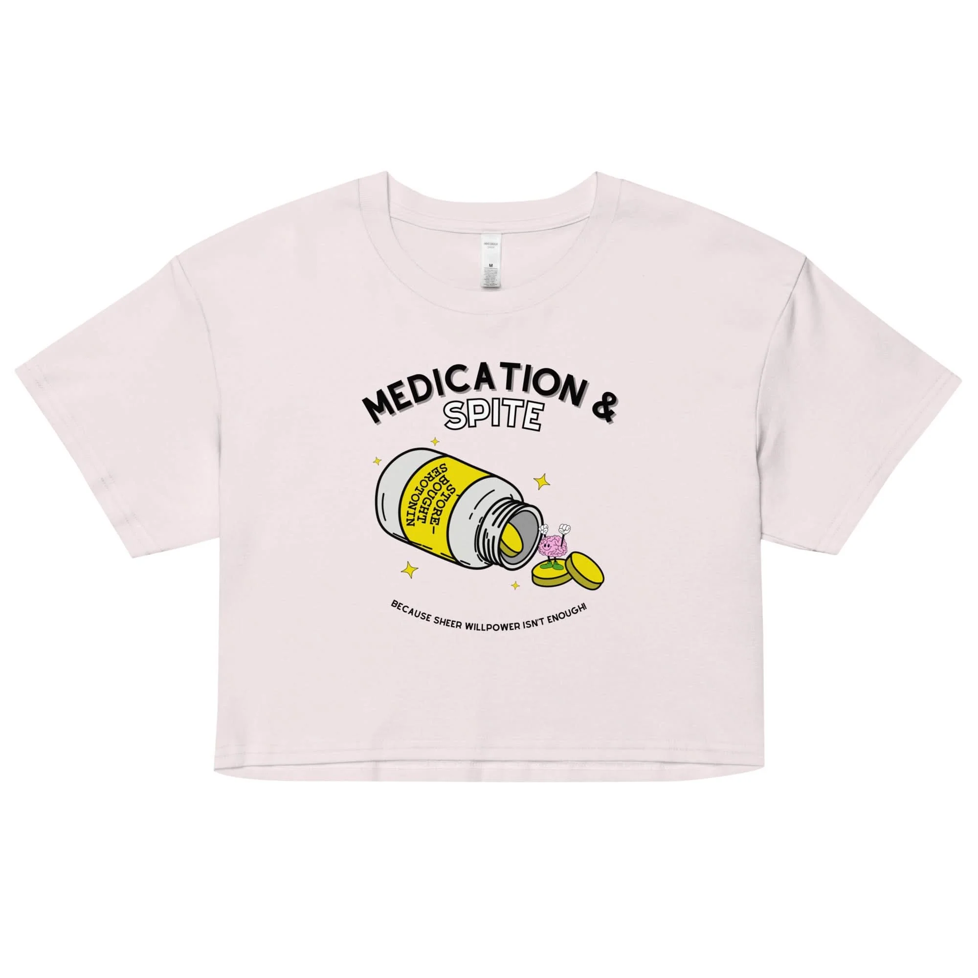 Medication & Spite Crop Top - Image 10