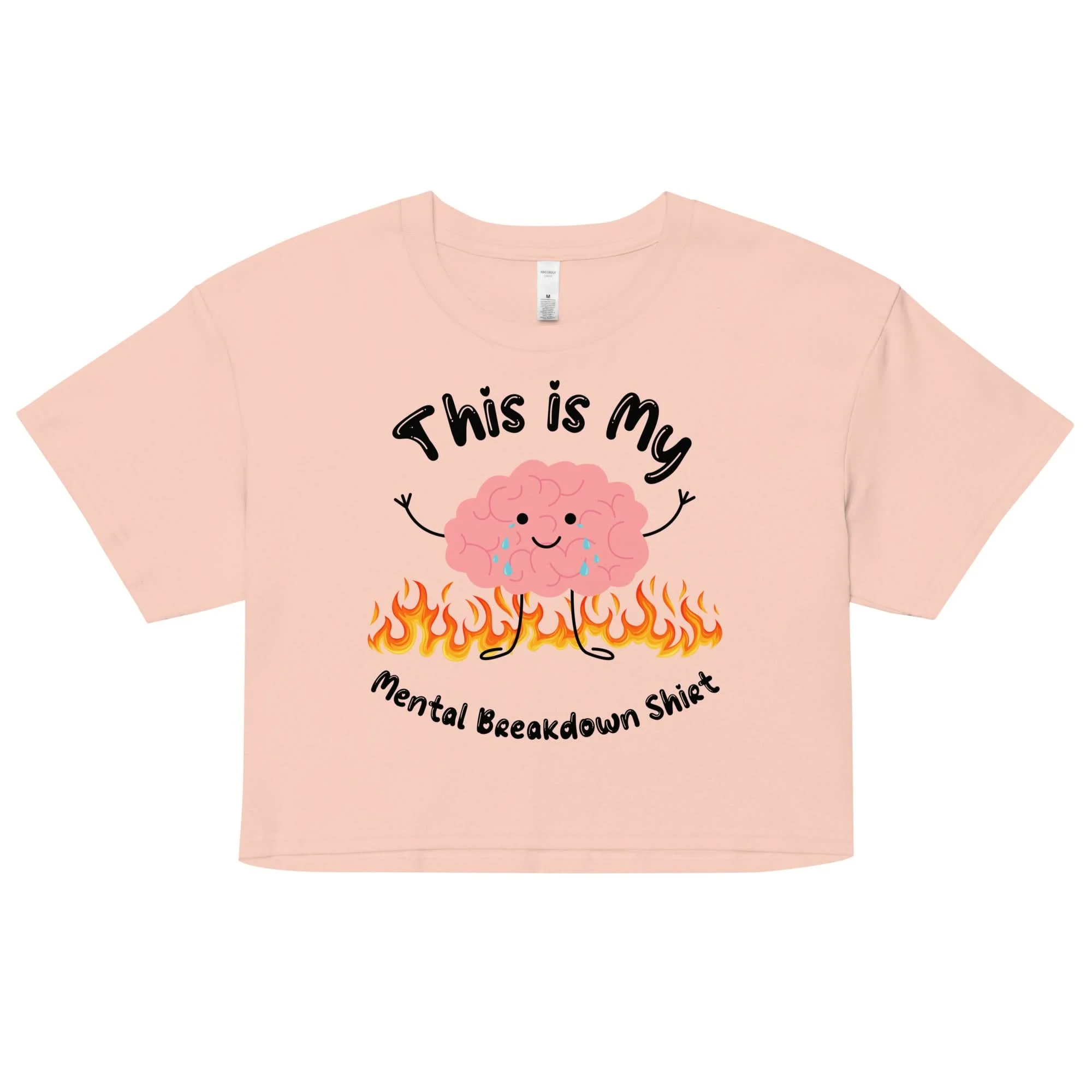 Mental Breakdown Crop Top - Image 3