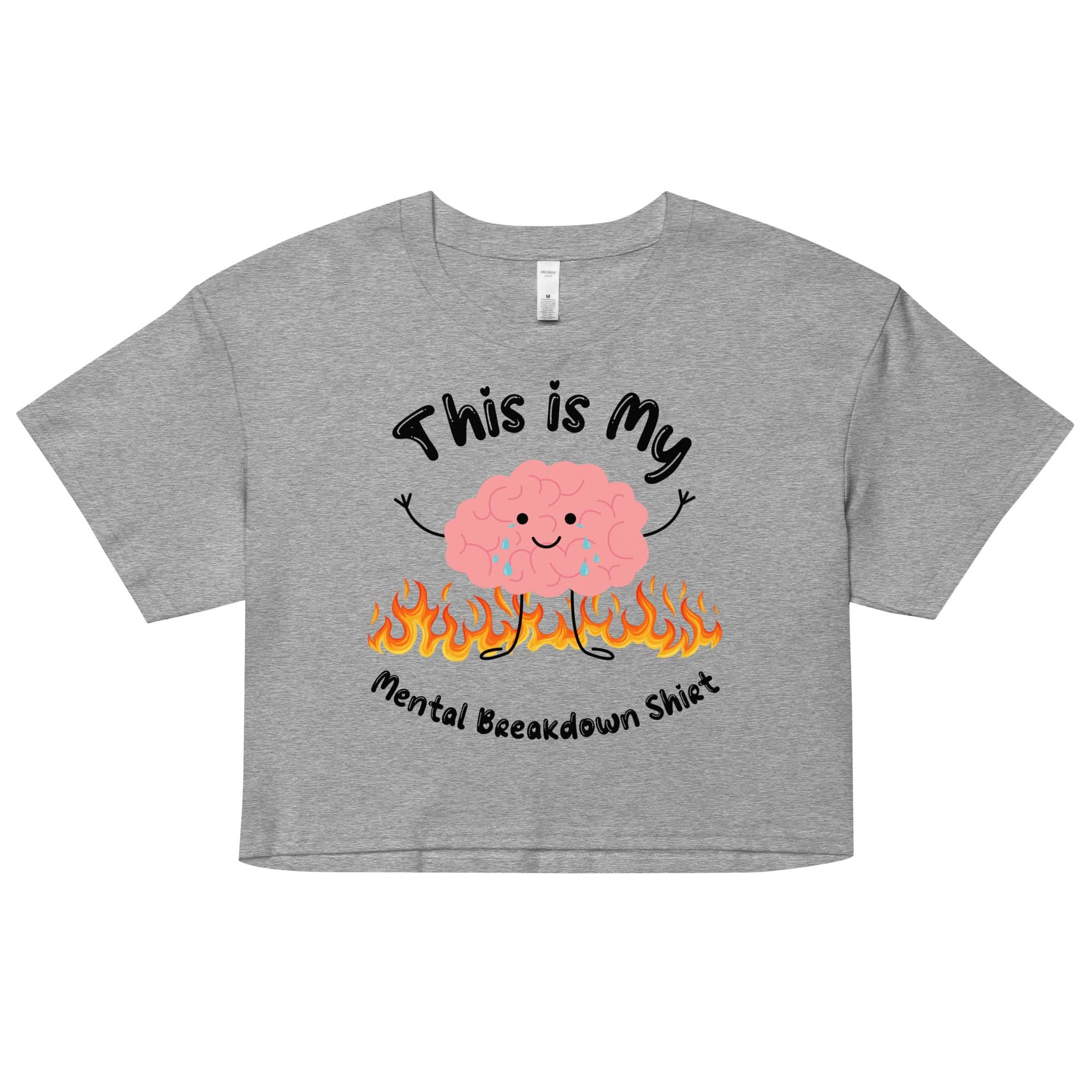 Mental Breakdown Crop Top - Image 4