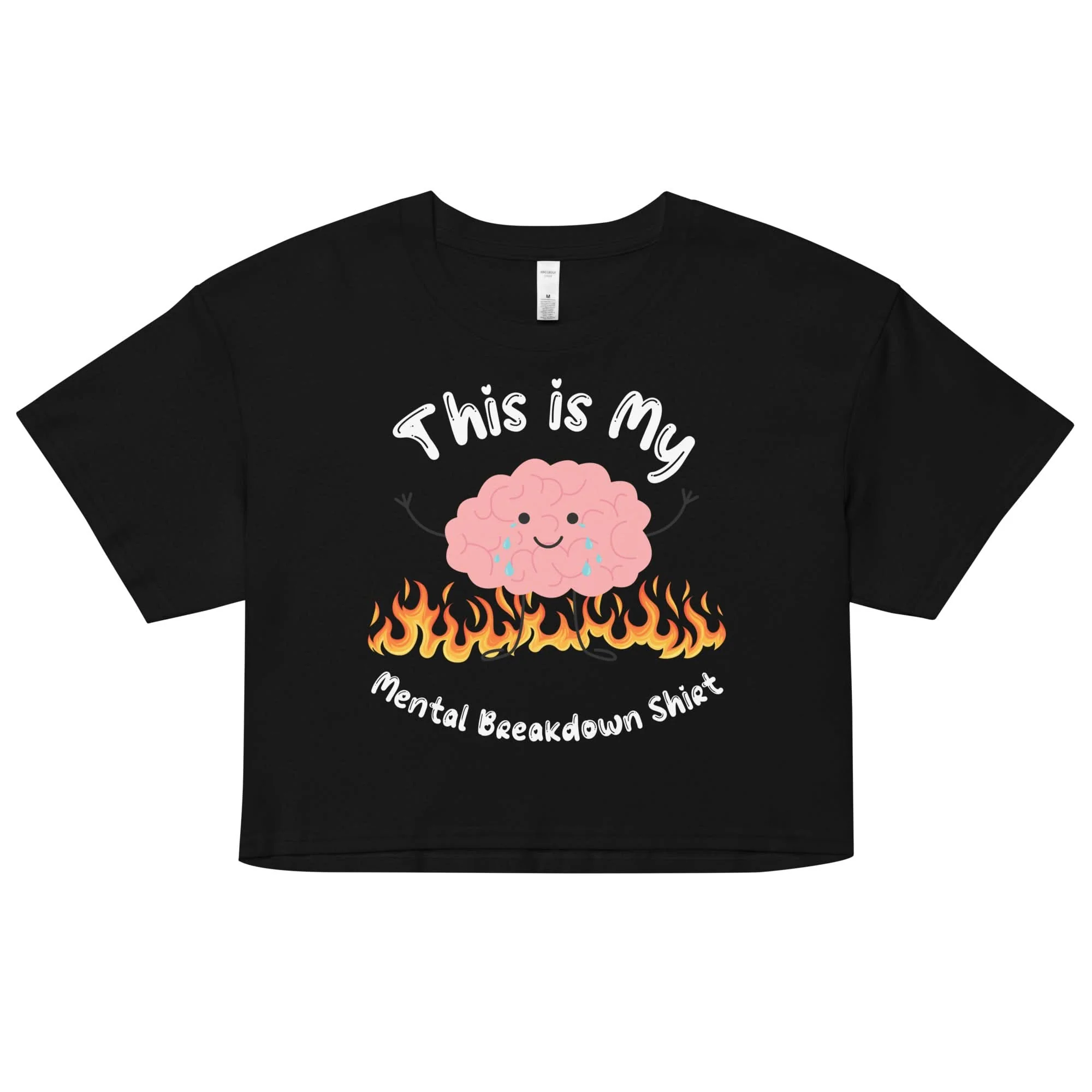 Mental Breakdown Crop Top - Image 8