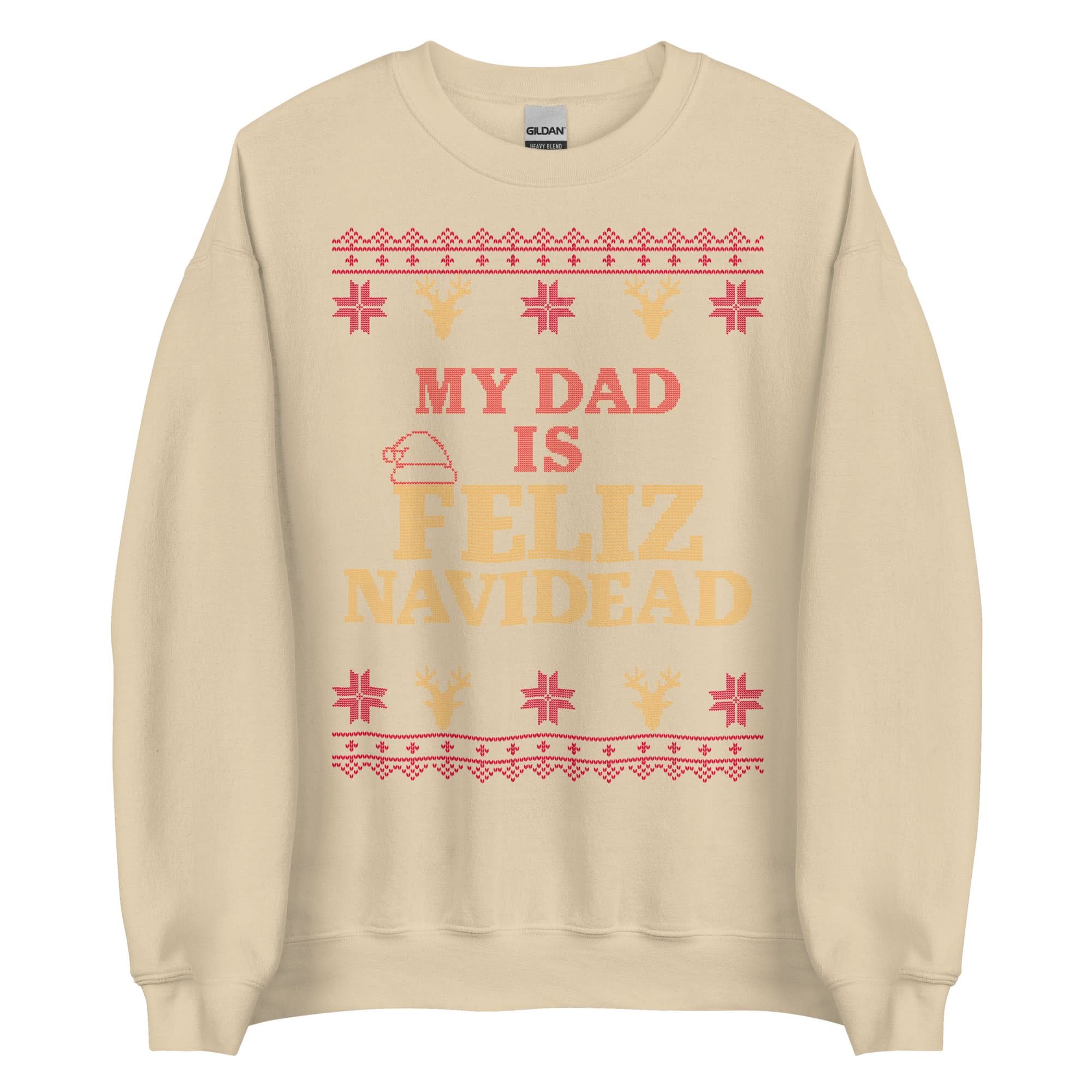 My Dad Is Feliz Navidead Crewneck - Image 12