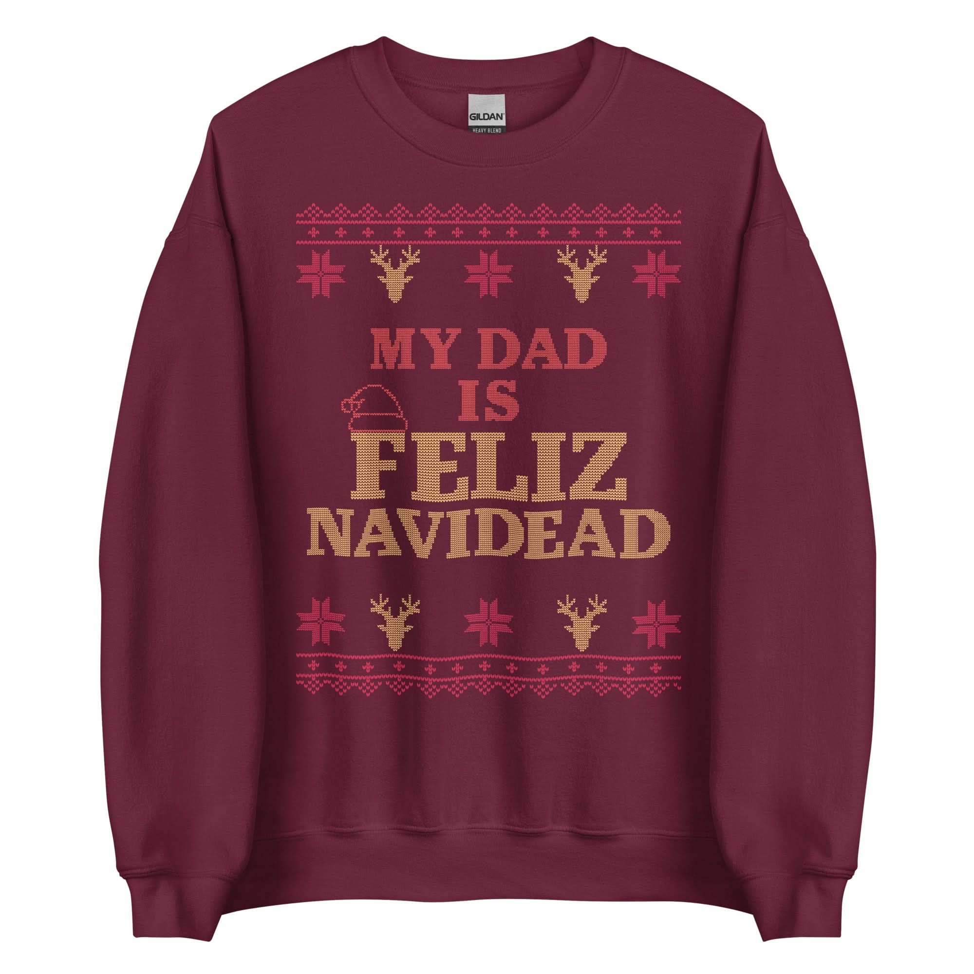 My Dad Is Feliz Navidead Crewneck - Image 6