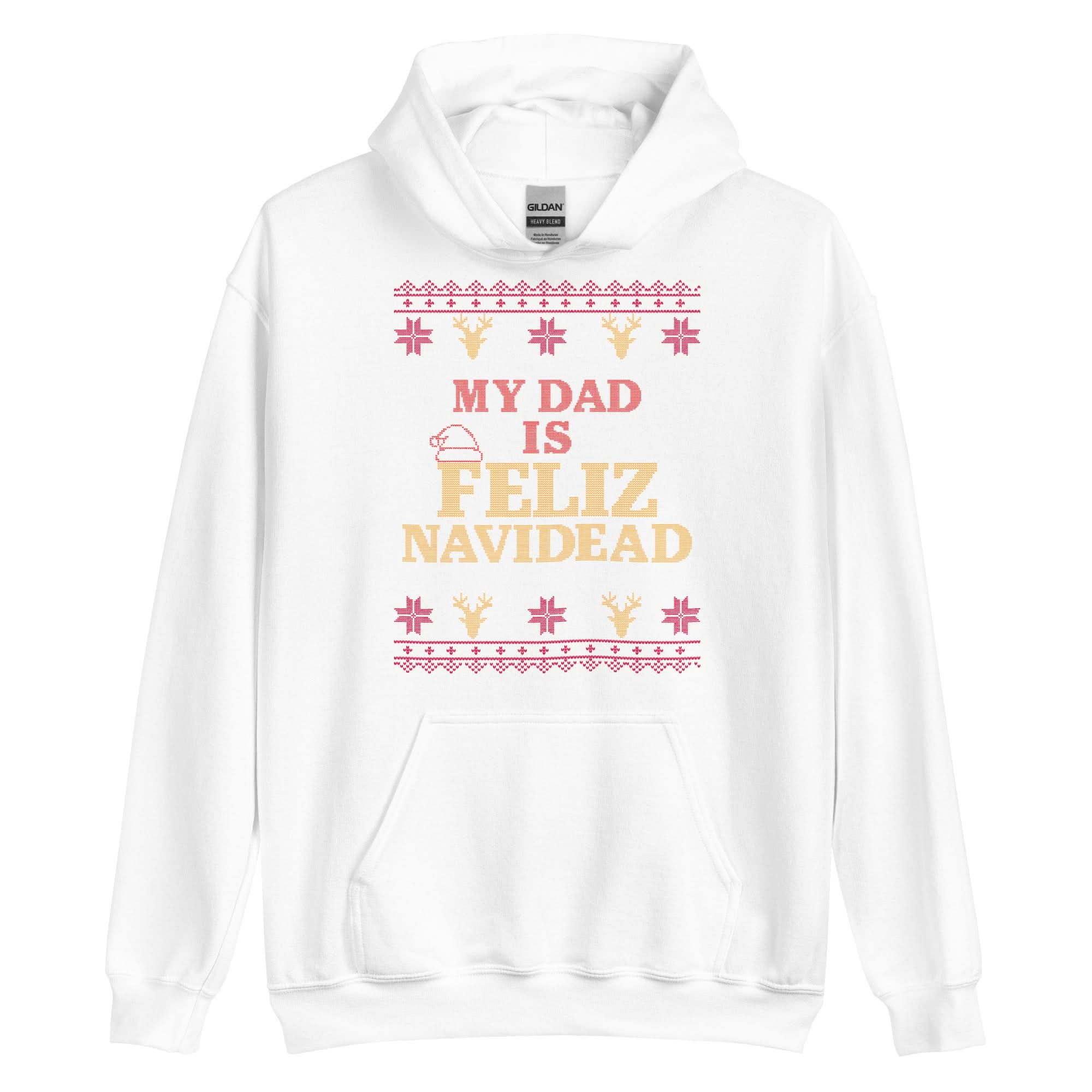My Dad Is Feliz Navidead Hoodie - Image 13