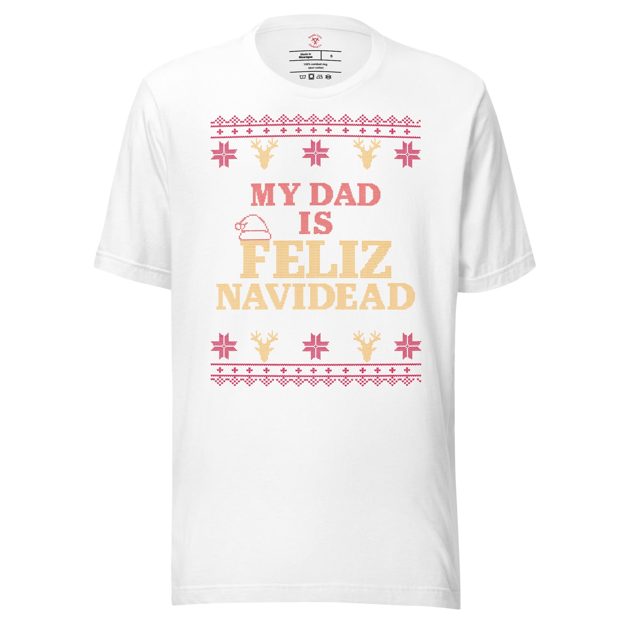 My Dad Is Feliz Navidead T-Shirt - Image 13