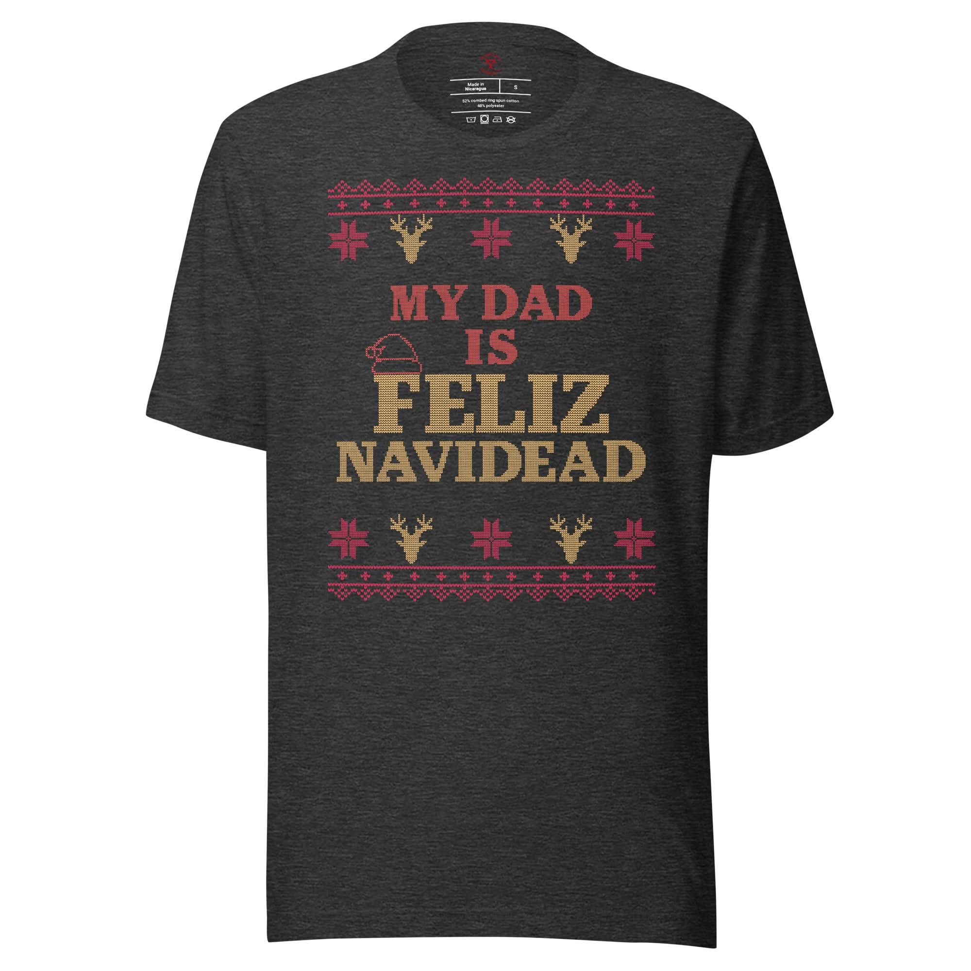 My Dad Is Feliz Navidead T-Shirt - Image 6