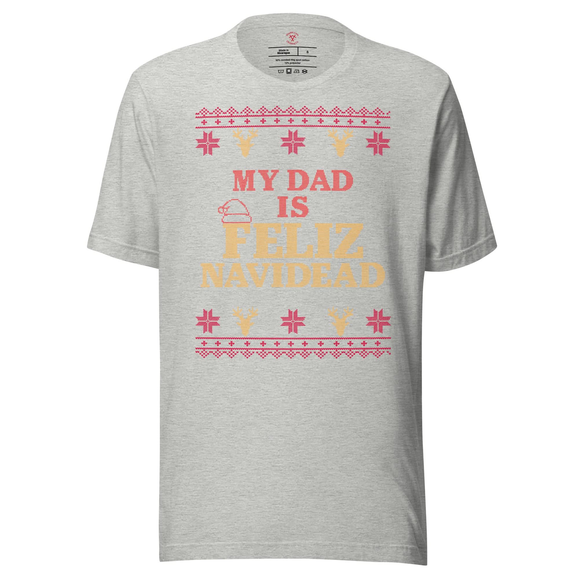 My Dad Is Feliz Navidead T-Shirt - Image 7