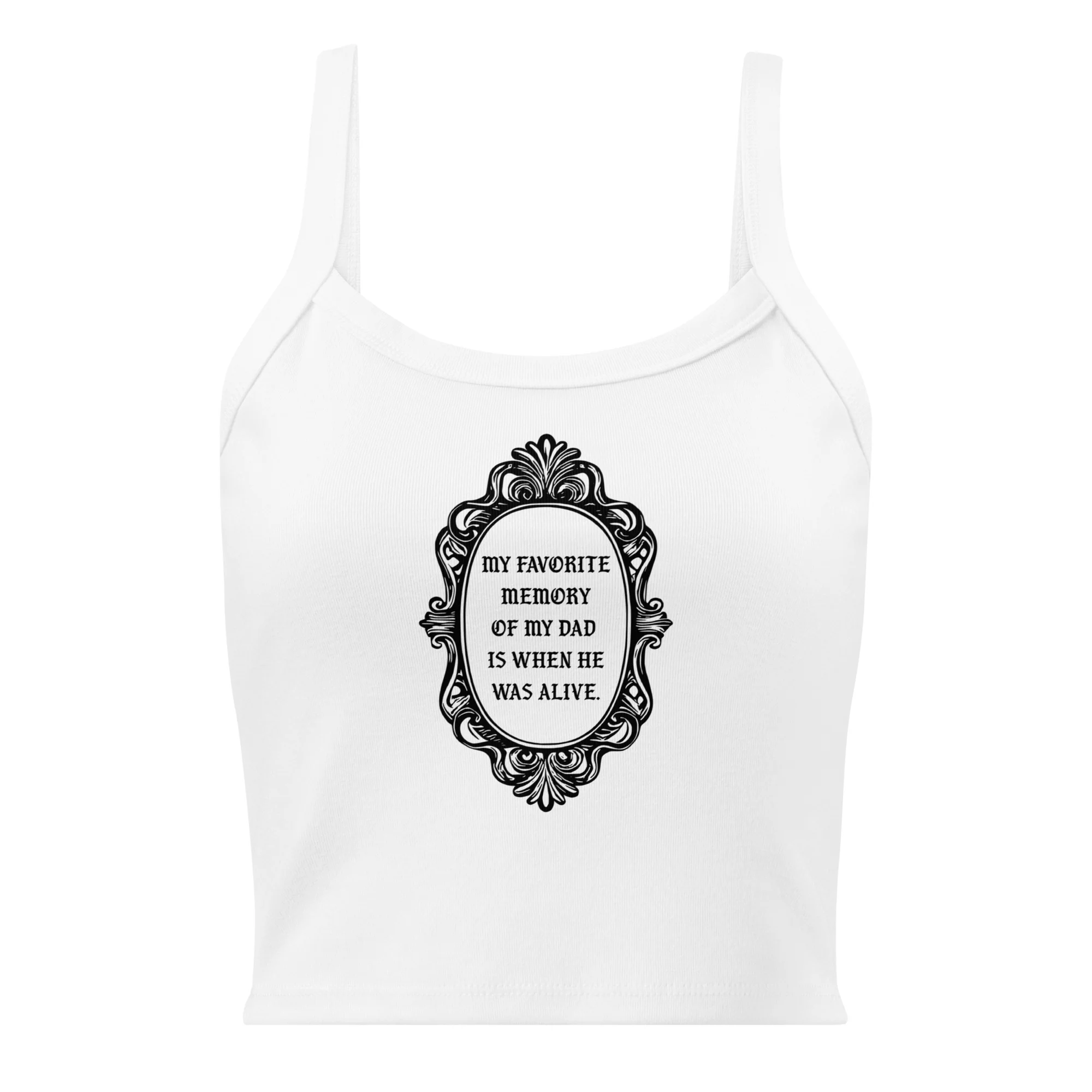 My Favorite Memory Cropped Tank Top - Image 3