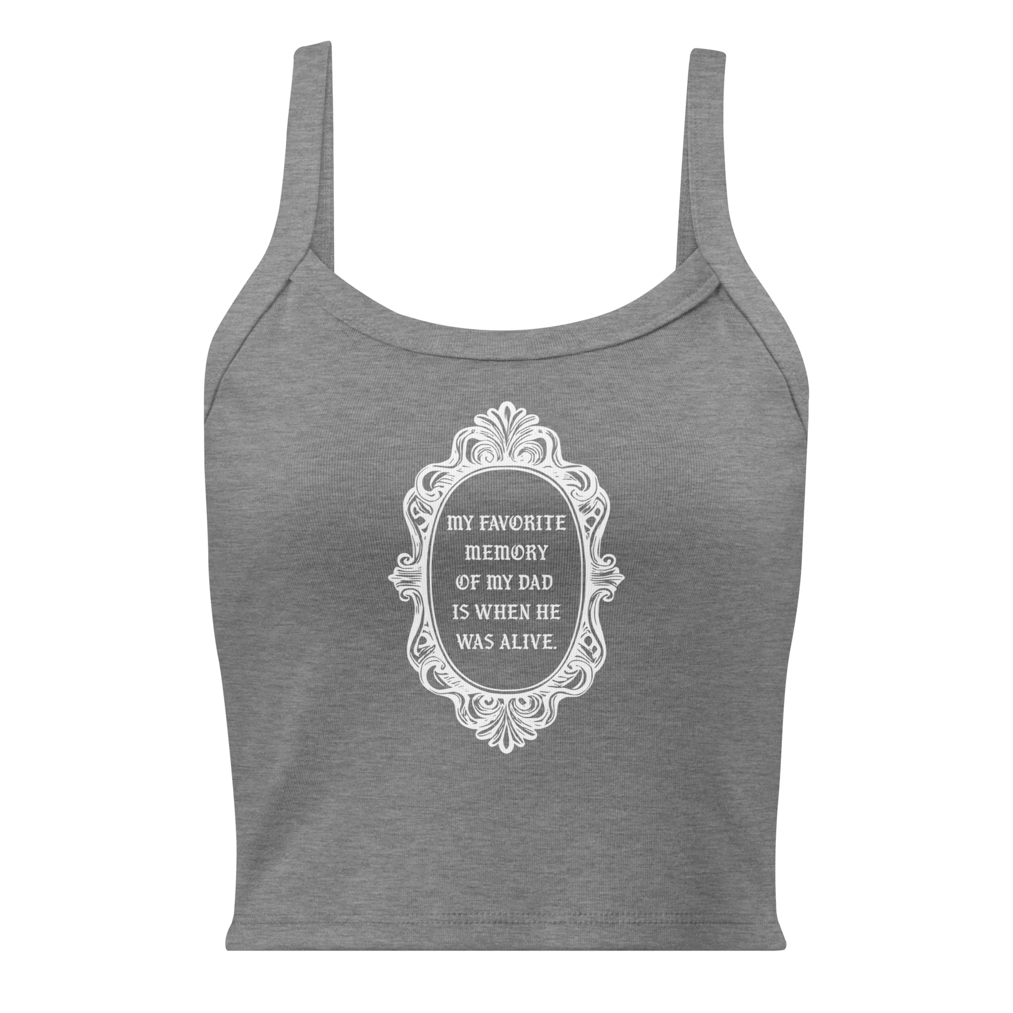 My Favorite Memory Cropped Tank Top - Image 4
