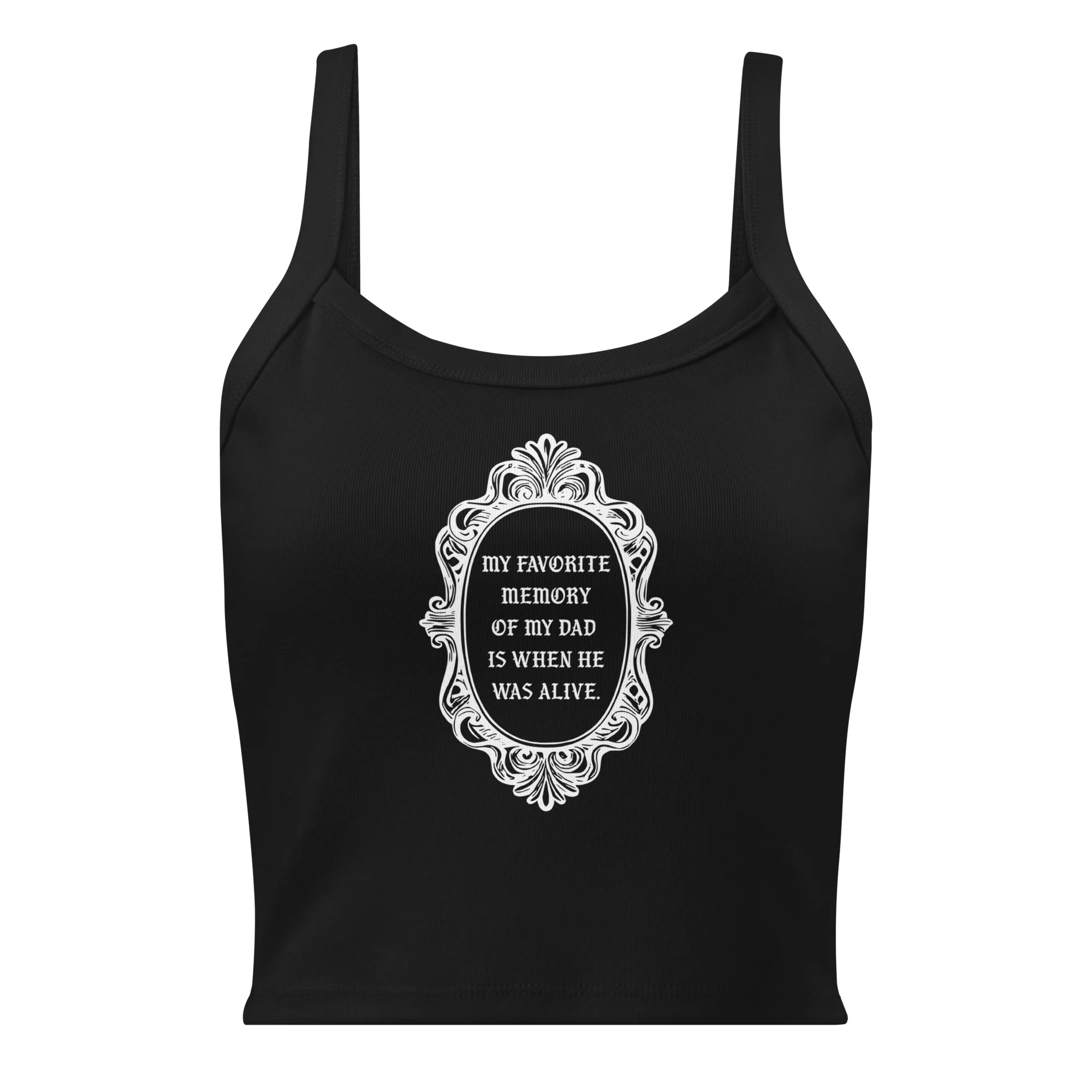 My Favorite Memory Cropped Tank Top - Image 5