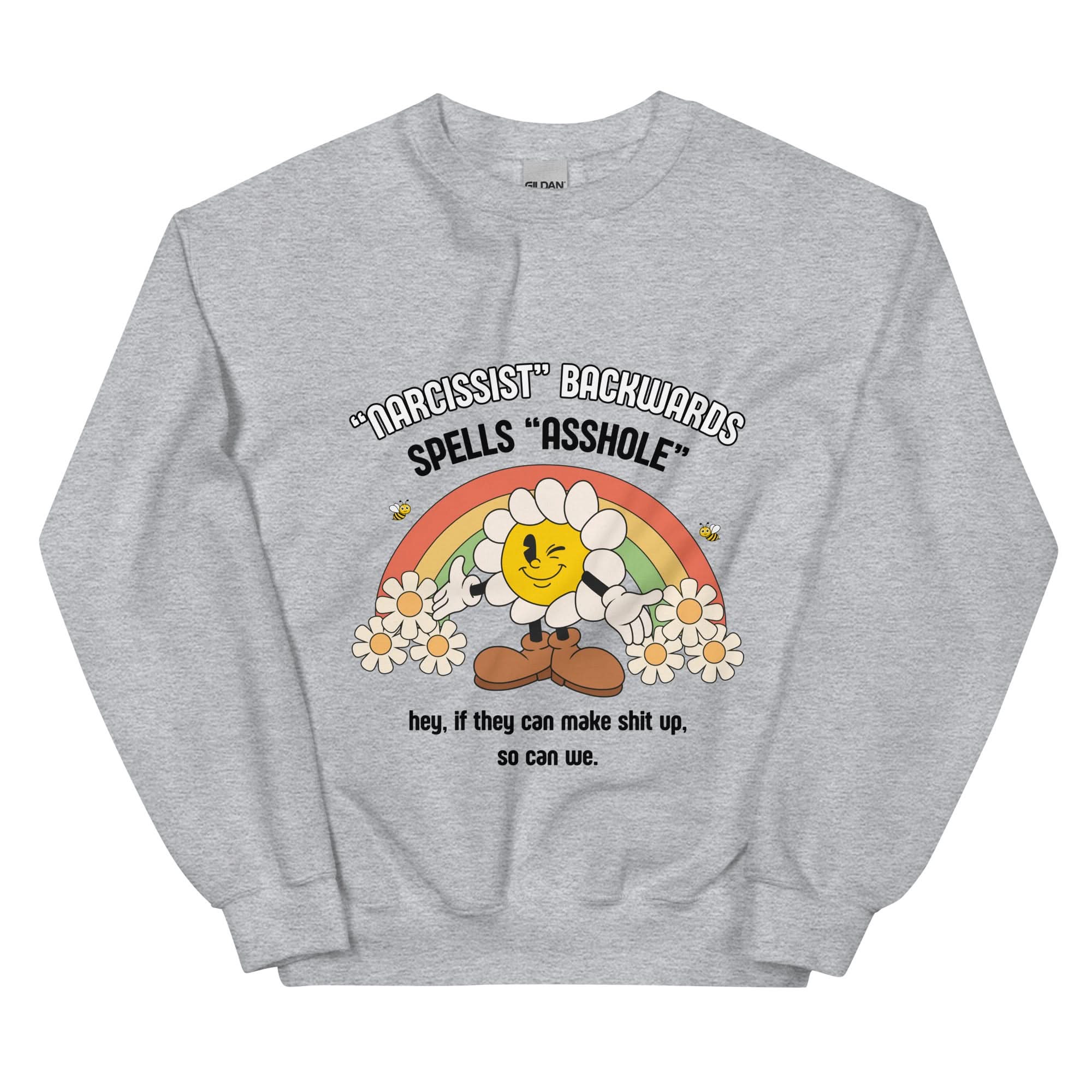 Narcissist Backwards Crewneck - Image 3