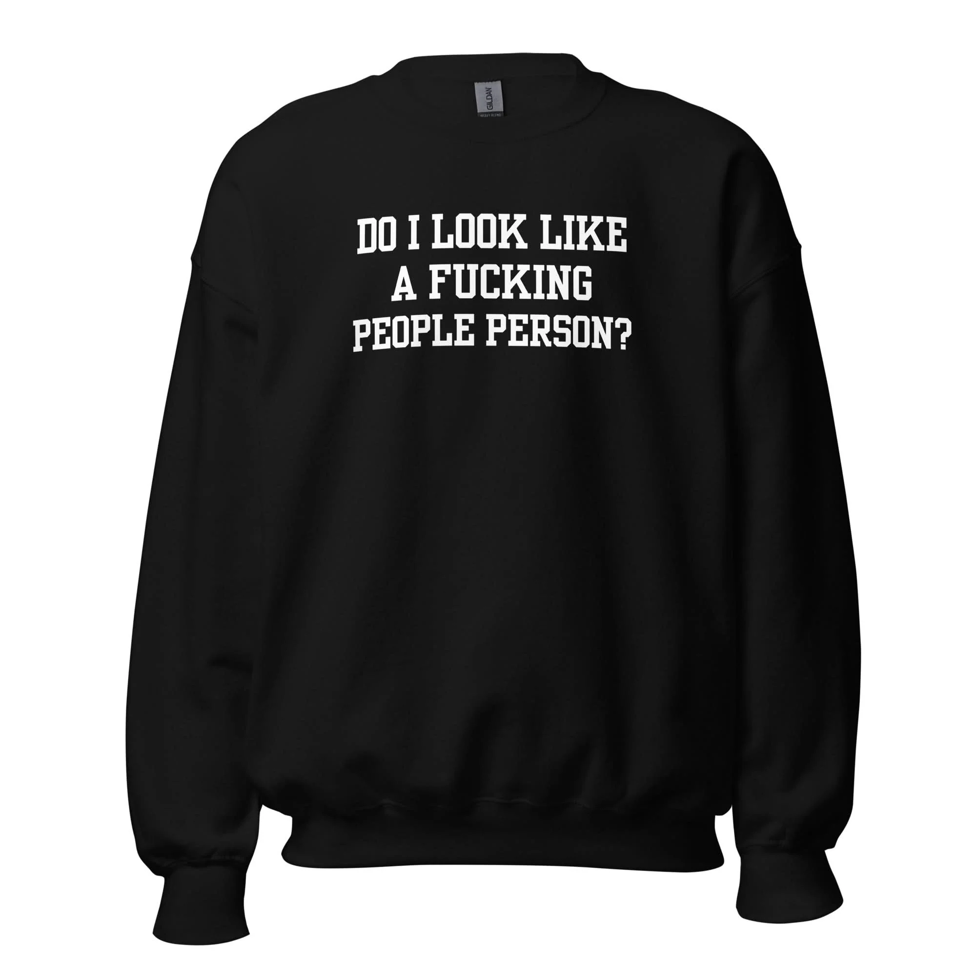 Not a People Person Crewneck - Image 3