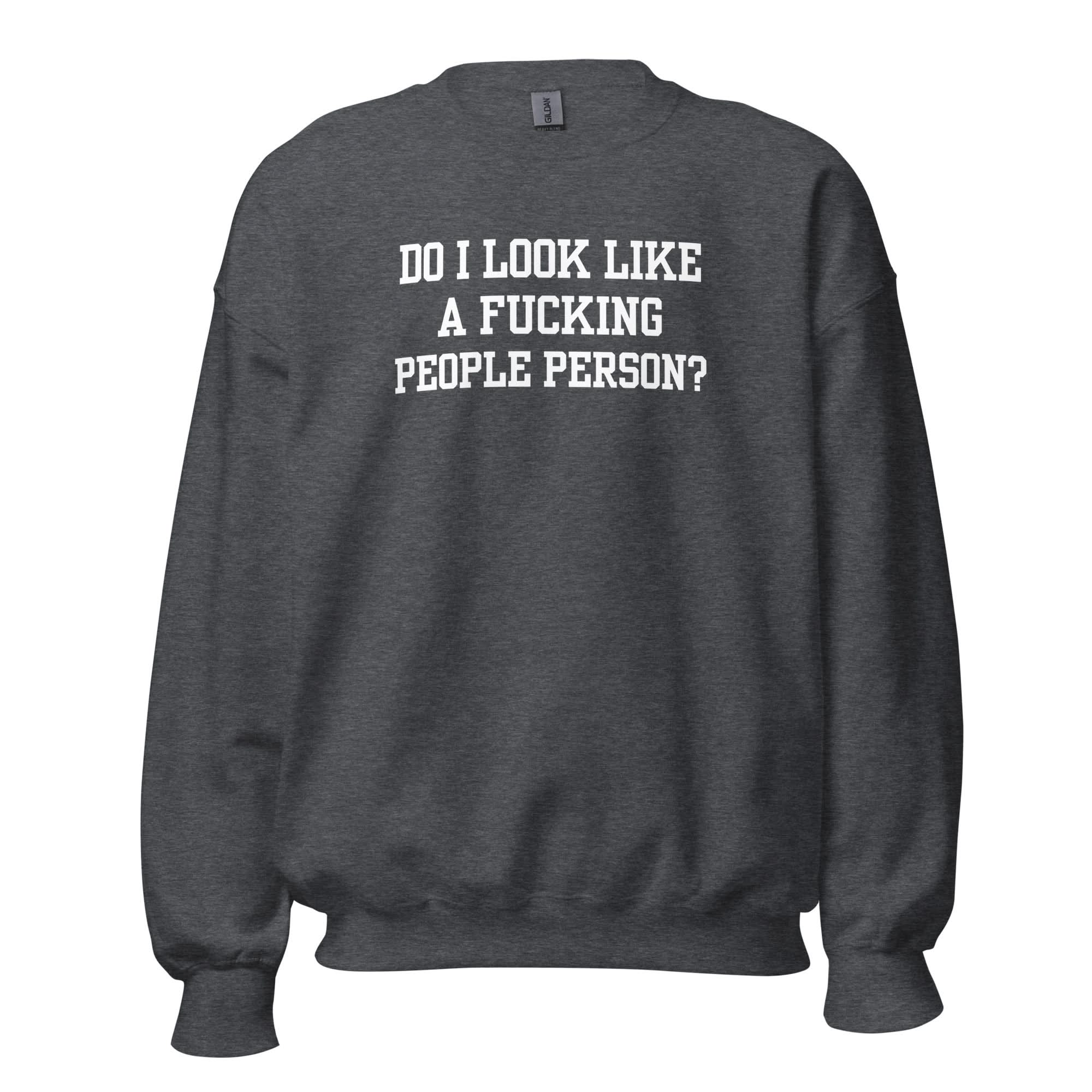 Not a People Person Crewneck - Image 6