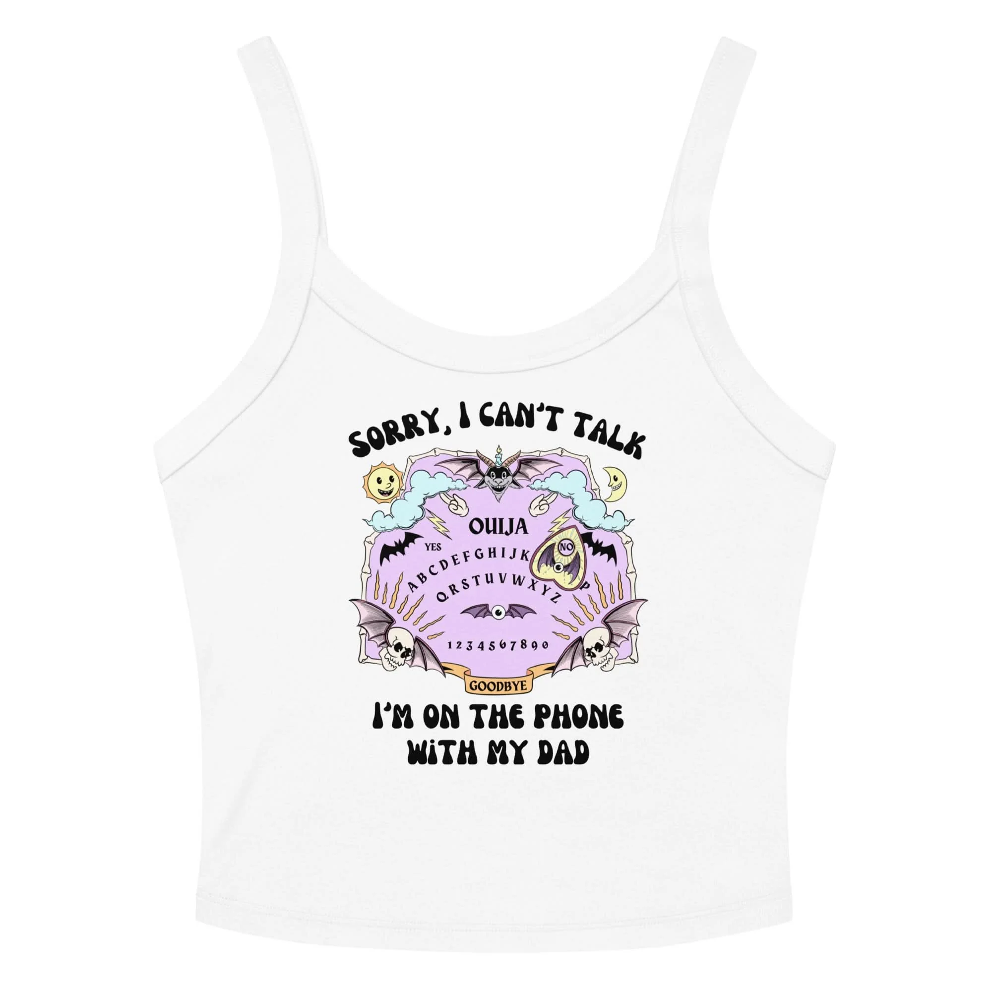 Ouija Dad Crop Tank Top - Image 3