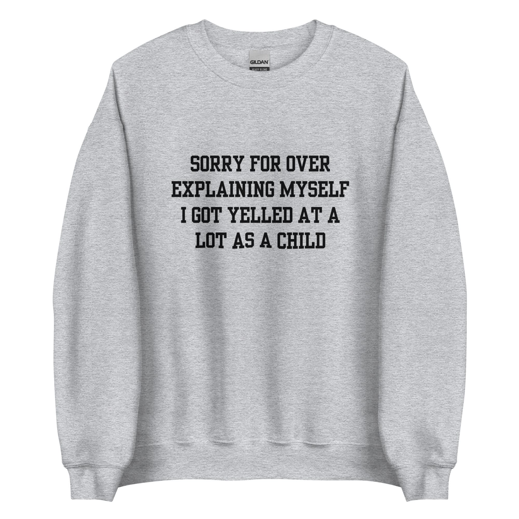 Over Explain Crewneck - Image 11