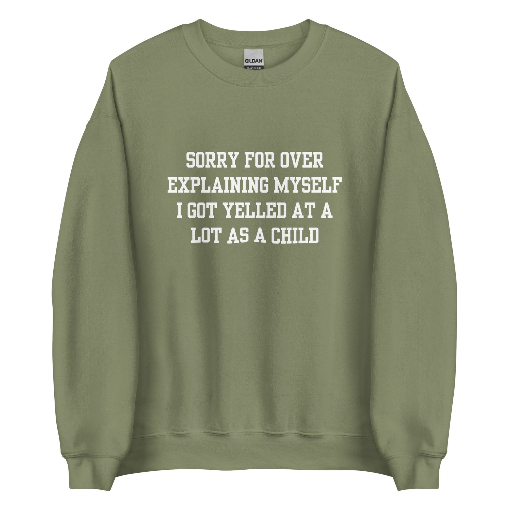 Over Explain Crewneck - Image 8