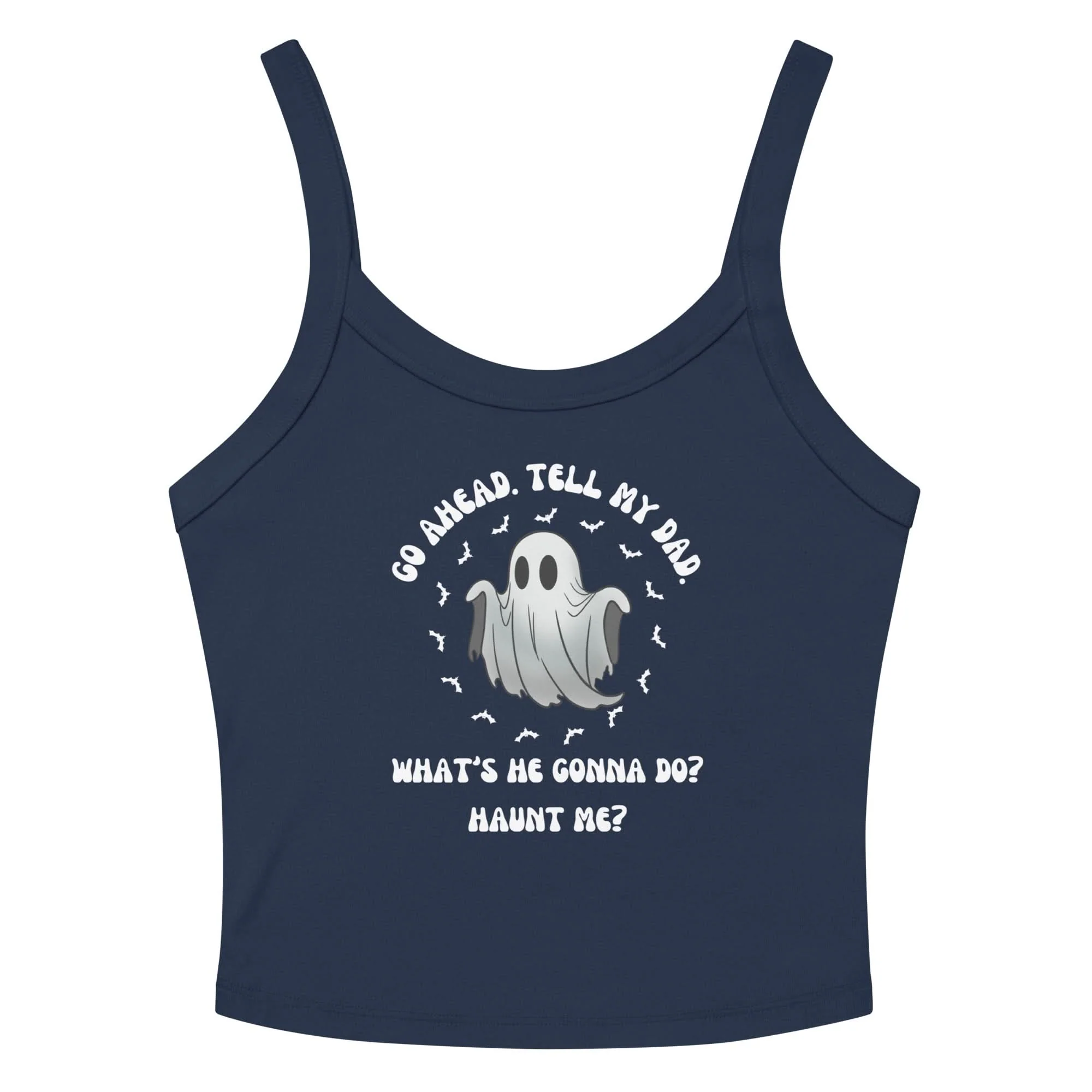 Tell My Dad Crop Tank Top - Image 6