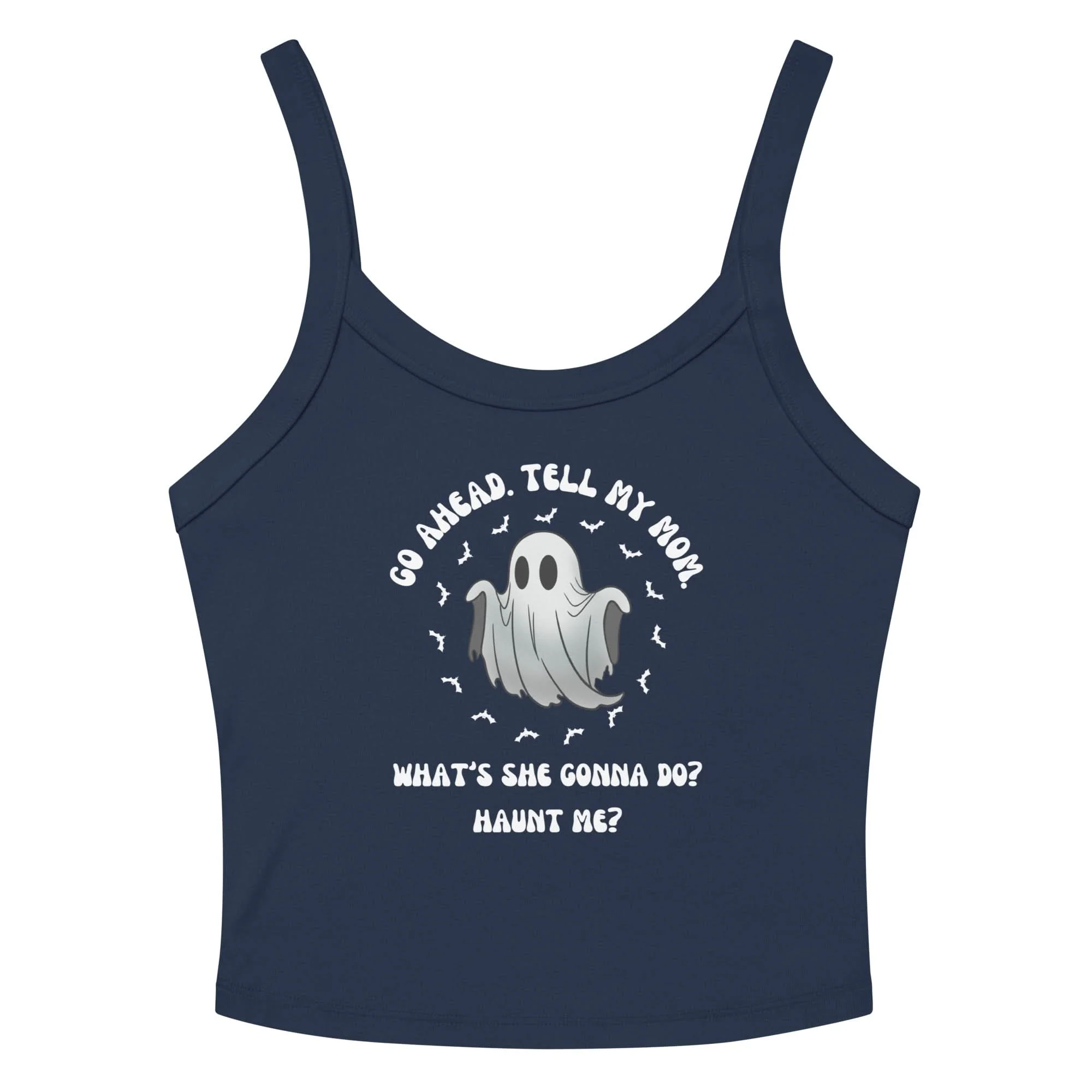 Tell My Mom Crop Tank Top - Image 6