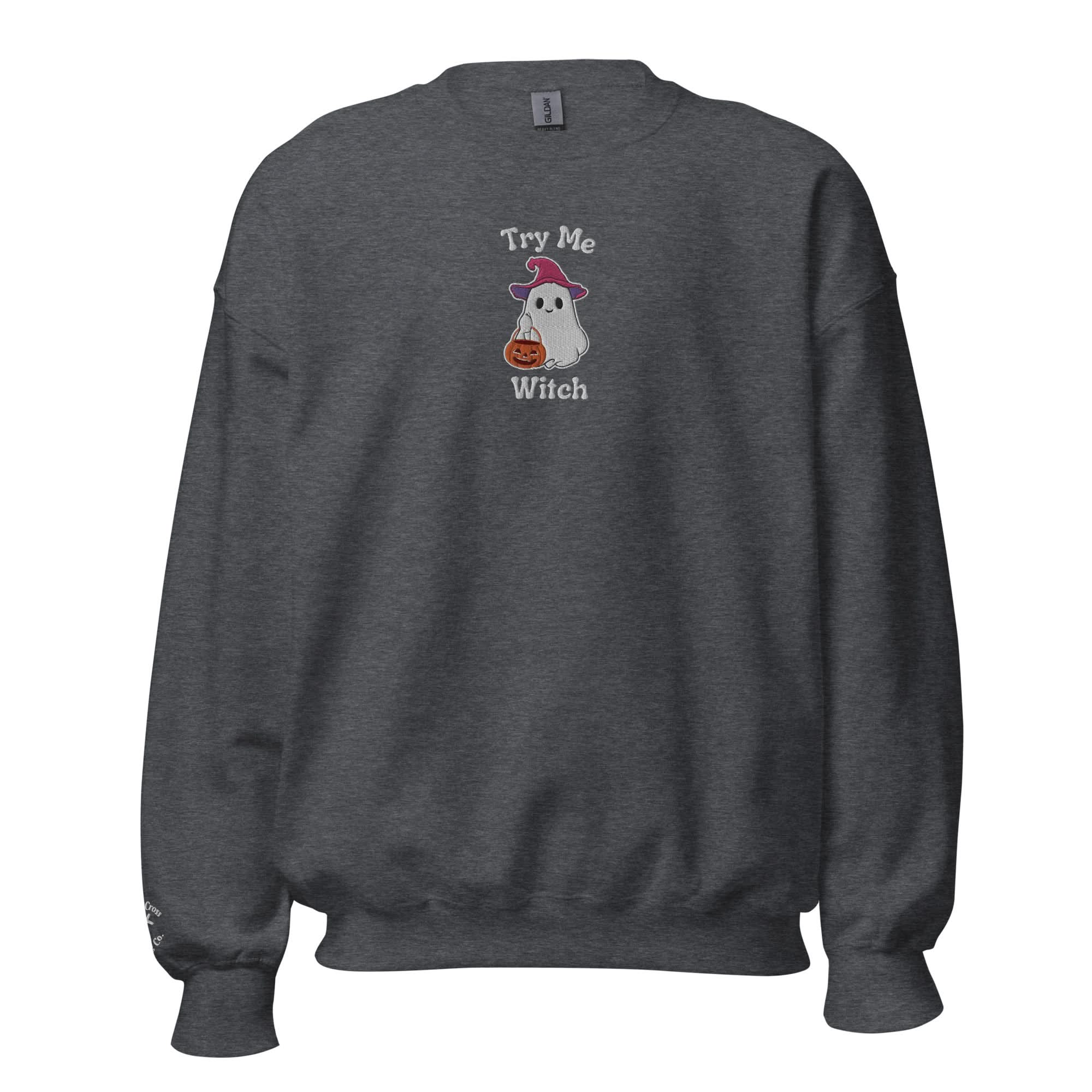 Try Me, Witch Embroidered Crewneck - Image 17