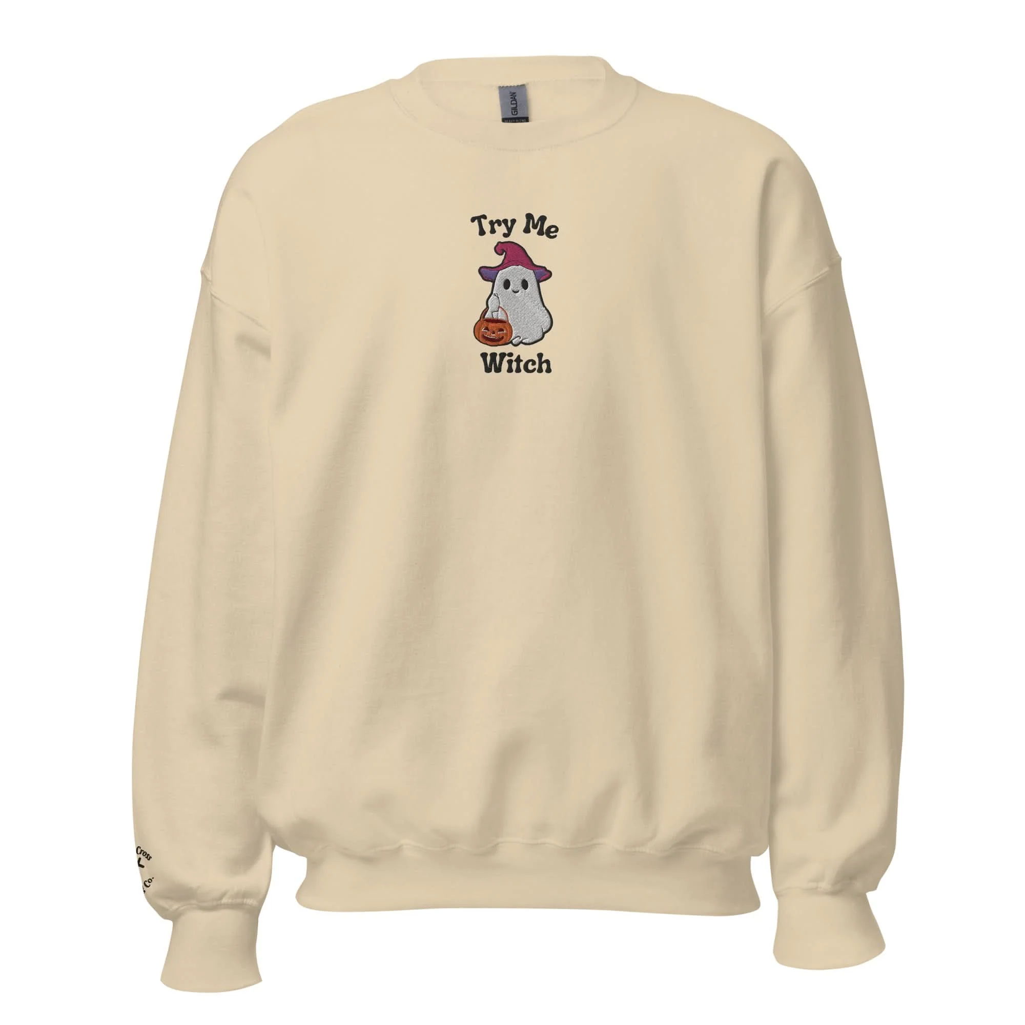 Try Me, Witch Embroidered Crewneck - Image 5