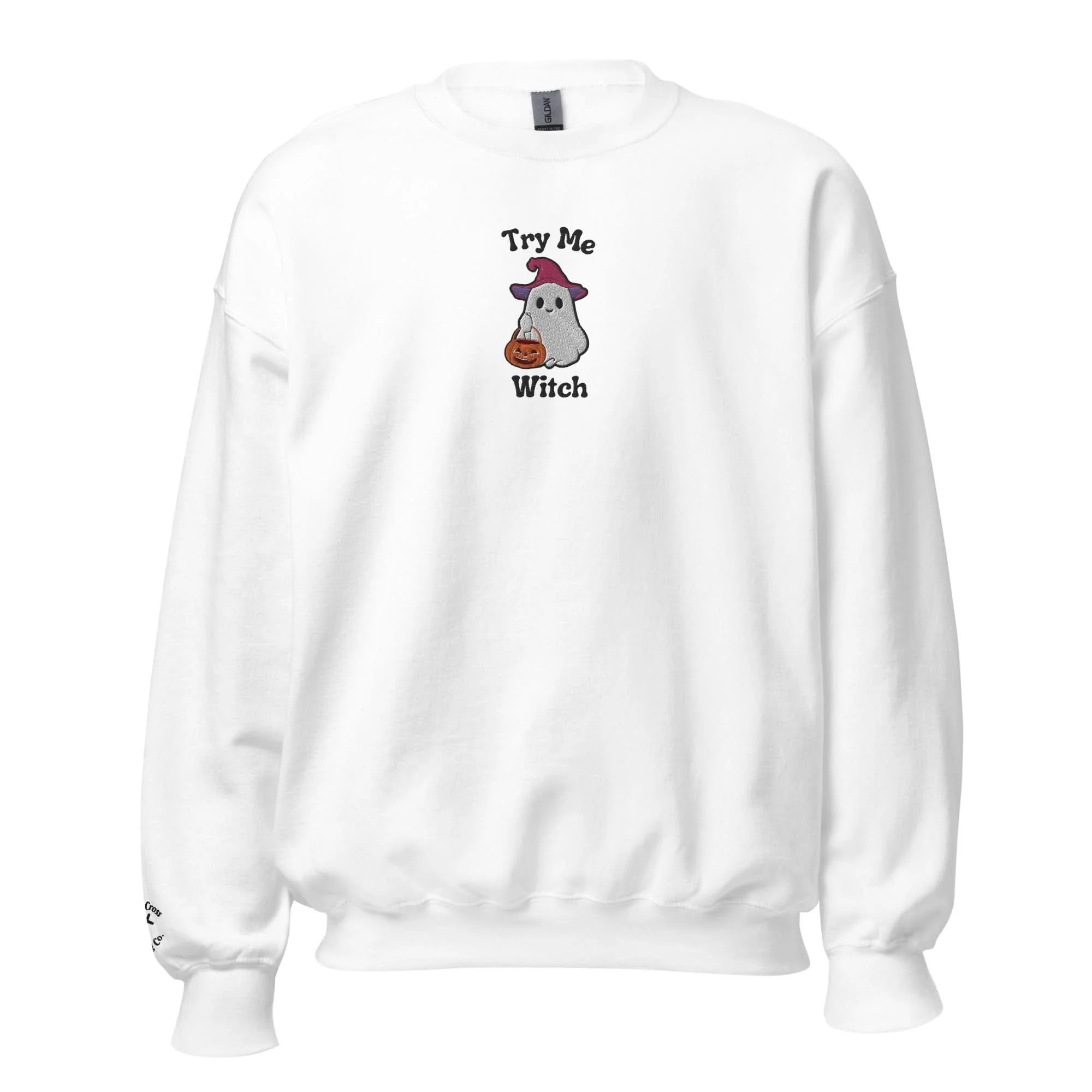 Try Me, Witch Embroidered Crewneck - Image 9