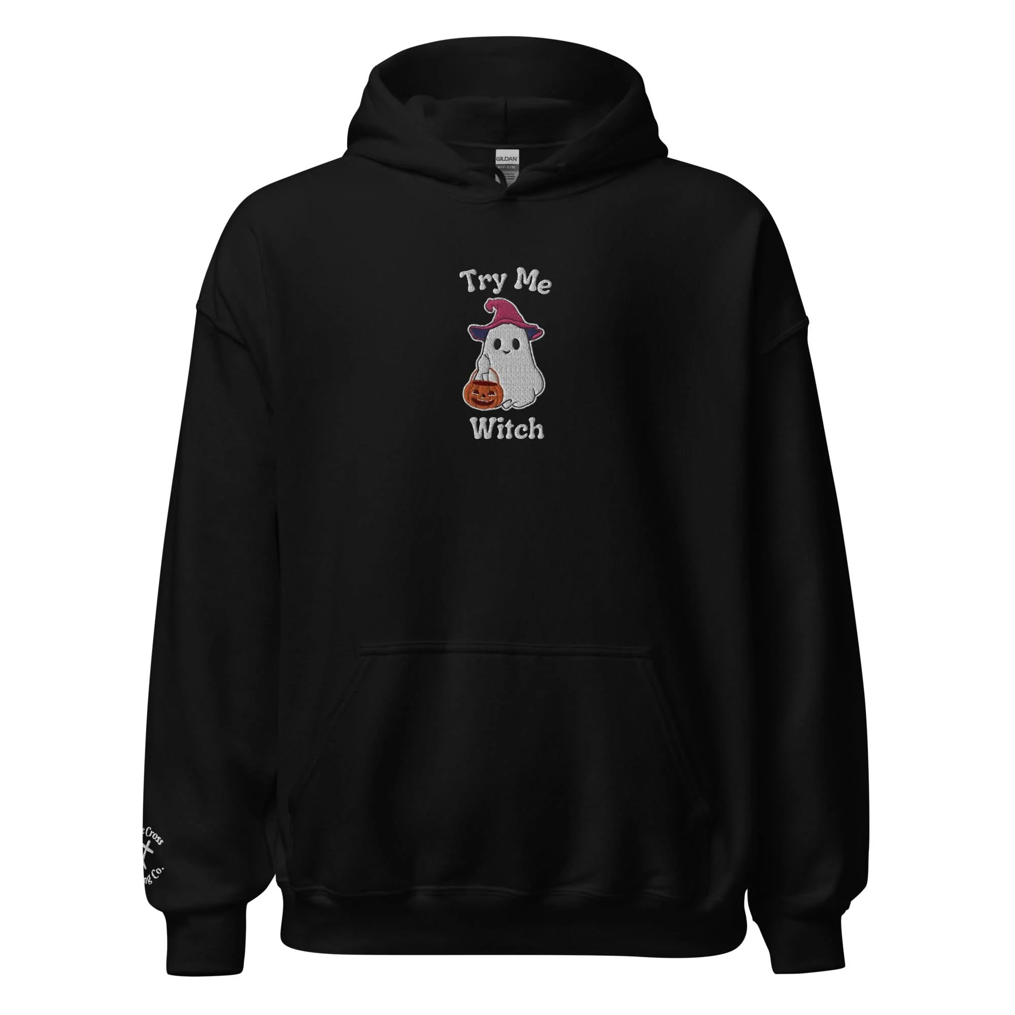 Try Me, Witch Embroidered Hoodie - Image 11