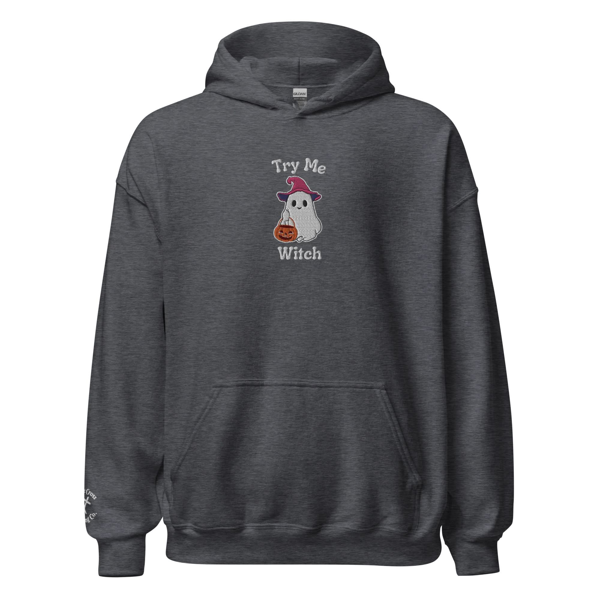 Try Me, Witch Embroidered Hoodie - Image 19