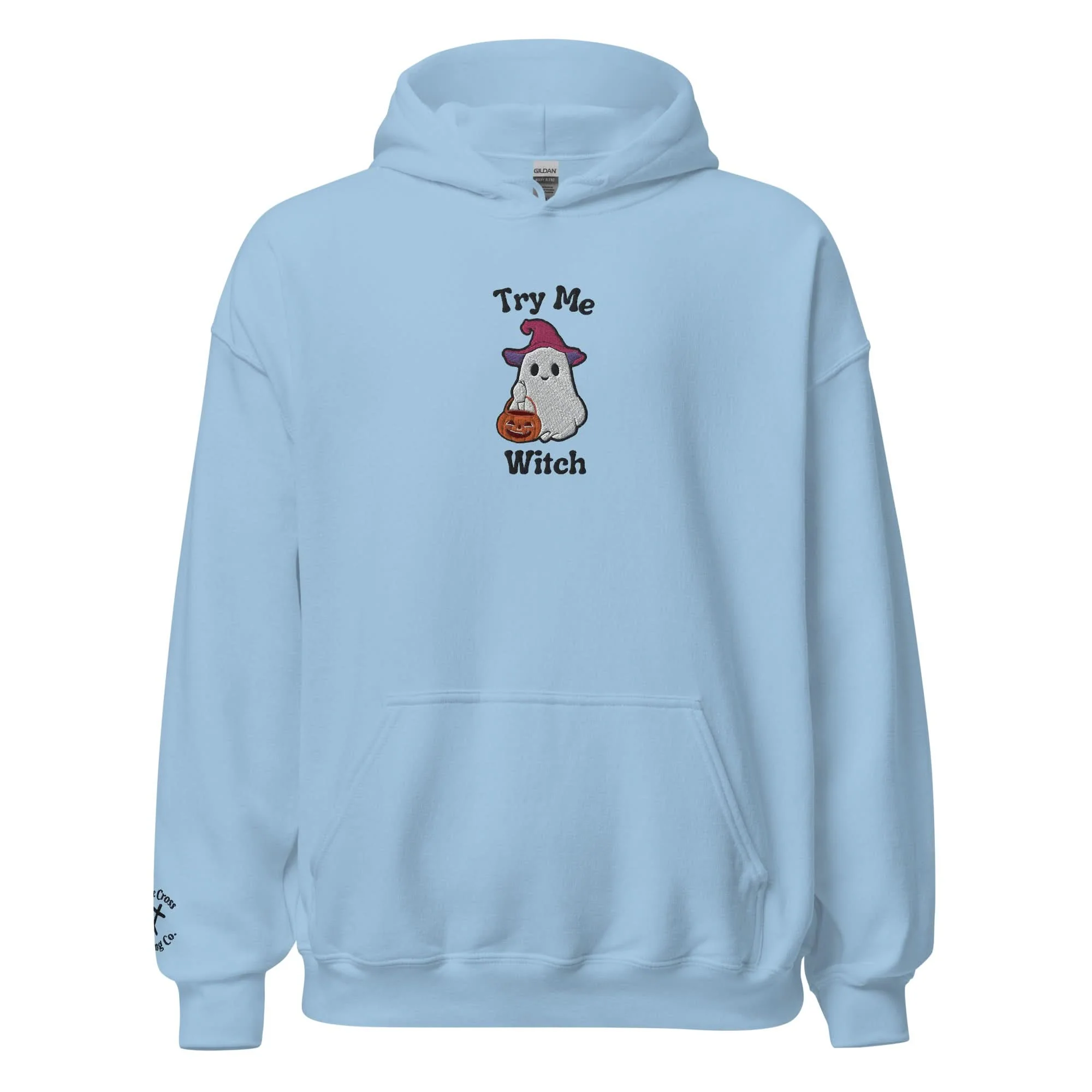 Try Me, Witch Embroidered Hoodie - Image 4