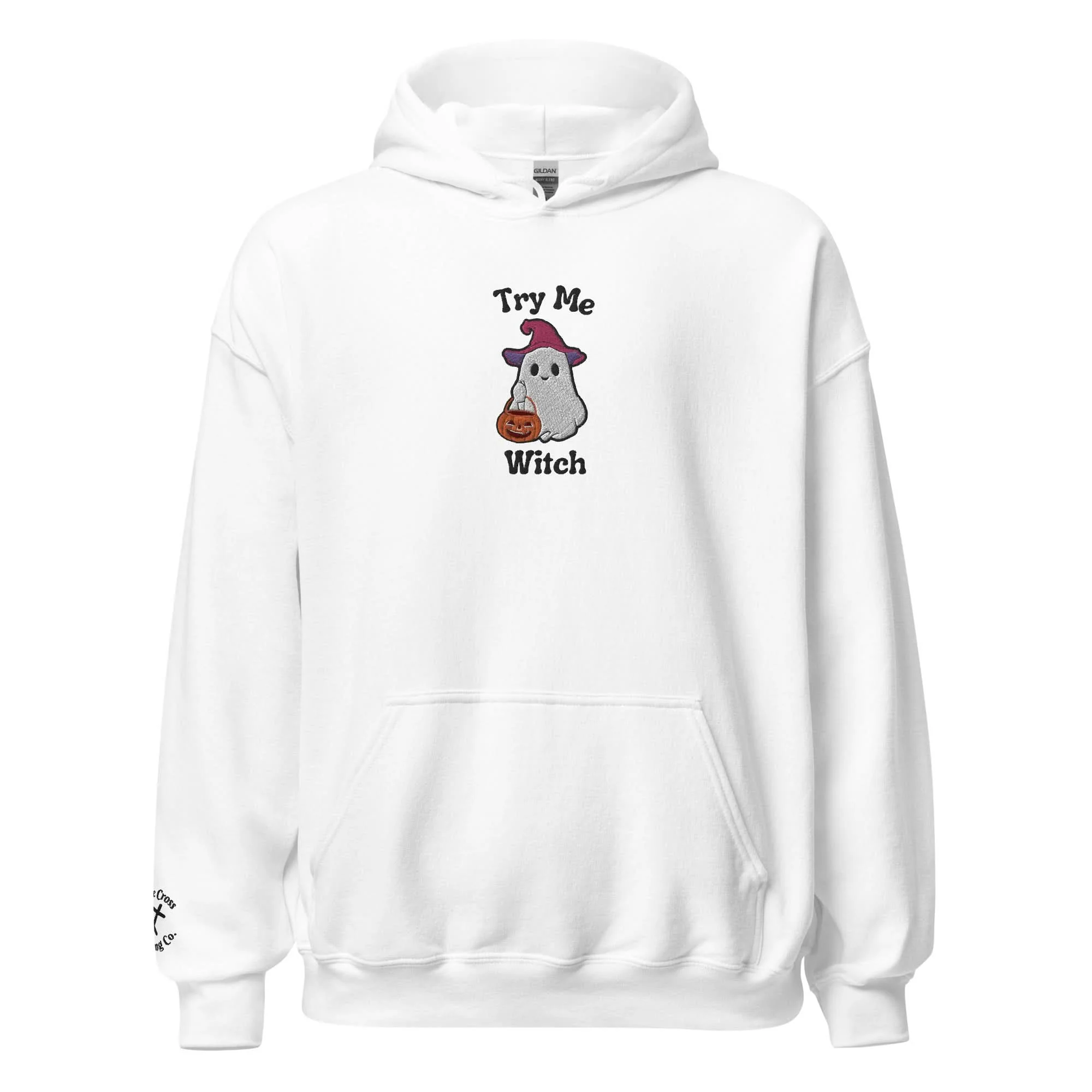 Try Me, Witch Embroidered Hoodie - Image 9